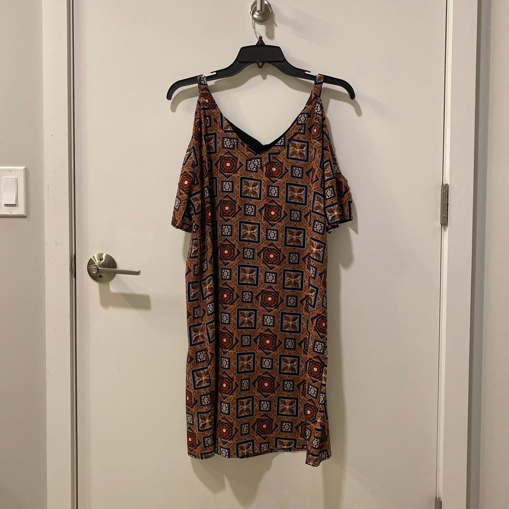 Cold shoulder summer dress
